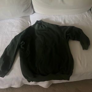 Aerie Green mock neck Pullover